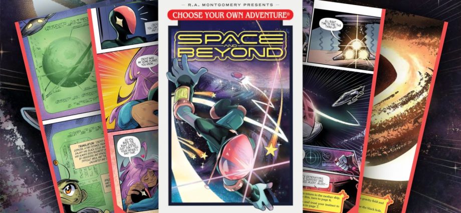 Remember ‘Choose Your Own Adventure’ books? Now there’s a gorgeous graphic novel version heading to ‘Space and Beyond’ (exclusive)