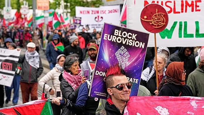 eurovision-final-in-vienna-overshadowed-by-protests-over-israel’s-participation
