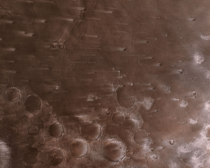 NASA’s Psyche Mission Spies Mars’ Wind-Blown Craters During Close Approach
