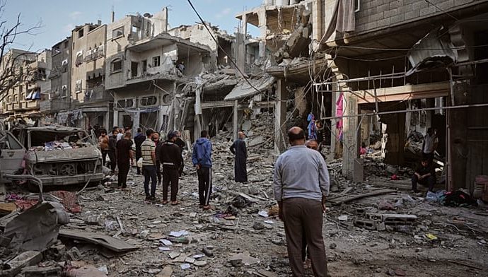israel-destroyed-a-four-storey-house-in-overnight-airstrike-in-central-gaza-camp