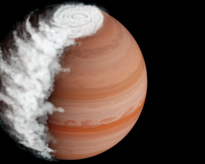 This exoplanet weather forecast by the James Webb Space Telescope calls for sandy skies and a clear (alien) sunset