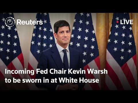 live:-incoming-fed-chair-kevin-warsh-to-be-sworn-in-at-white-house