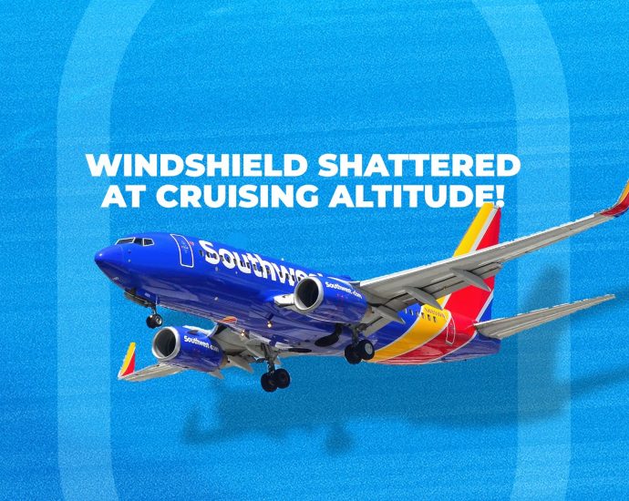 “it-just-exploded”:-southwest-737-700-windshield-shatters-despite-no-apparent-impact
