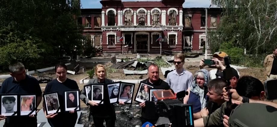 russia-invites-media-to-view-deadly-strike-on-college-in-luhansk