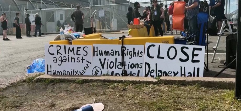 “they-are-not-alone-inside”:-protests-outside-newark-ice-jail-support-hunger-striking-detainees