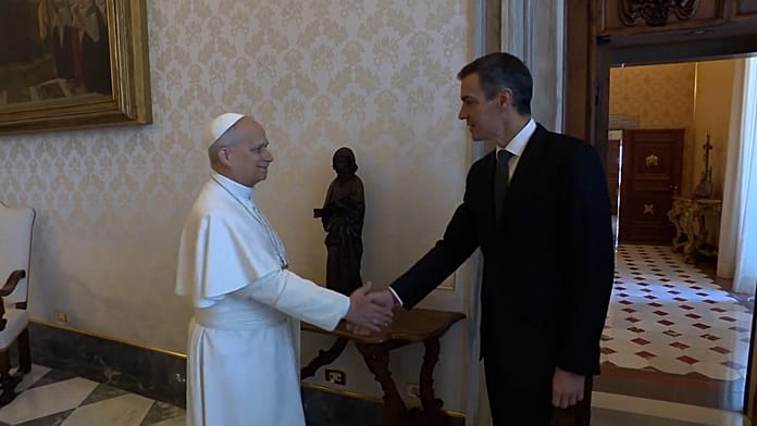 pope-leo-xiv-meets-pedro-sanchez-at-the-vatican-ahead-of-spain-visit