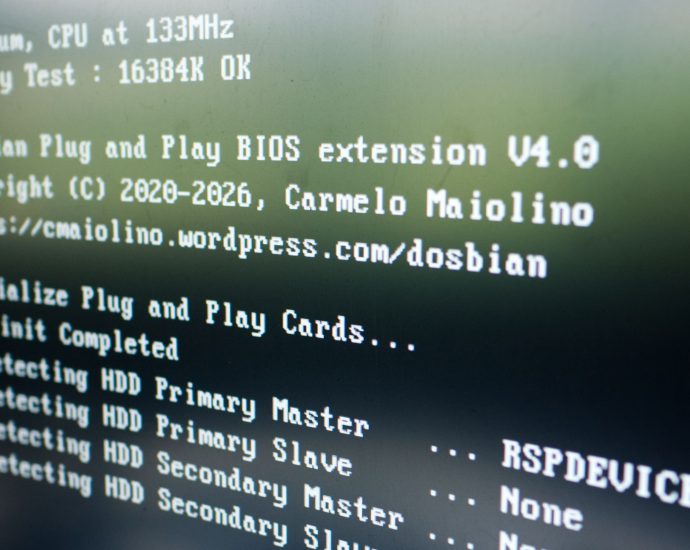 I didn’t realize MS-DOS was training me for Linux