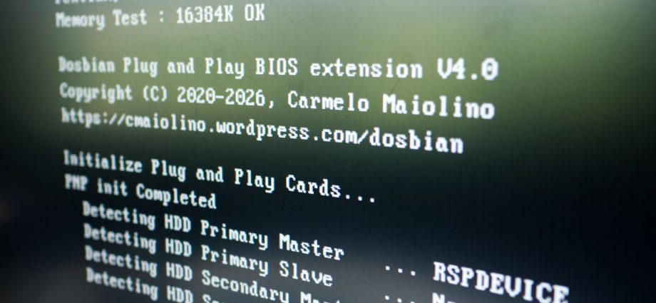 I didn’t realize MS-DOS was training me for Linux
