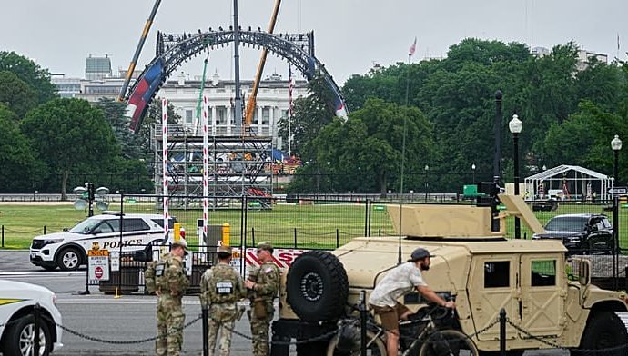 ufc-fight-venue-takes-shape-outside-white-house-for-the-traitor-birthday-event
