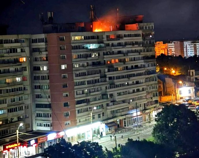 drone-hits-romania-apartment-block-during-russian-attack-on-neighboring-ukraine