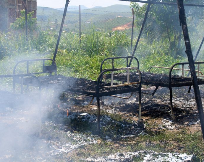 ebola-treatment-centre-rebuilt-after-being-torched-by-protesters-in-drc