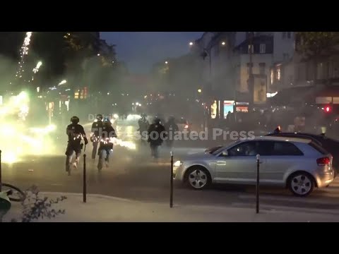 paris-police-detain-45-after-violence-erupts-during-celebrations-of-psg’s-champions-league-title