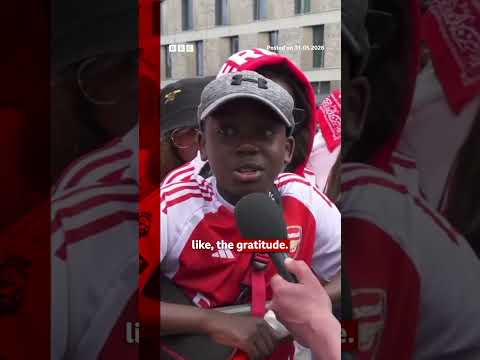 arsenal-celebrate-premier-league-win-with-open-top-bus-parade-through-north-london-#bbcnews