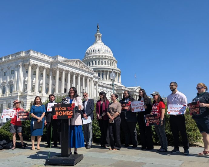 block-the-bombs:-support-grows-for-us-bill-to-restrict-arms-for-israel