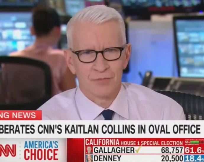 Anderson Cooper Defends Kaitlan Collins After The Traitor’s Latest Attack: ‘That Doesn’t Happen To Men’ | Video