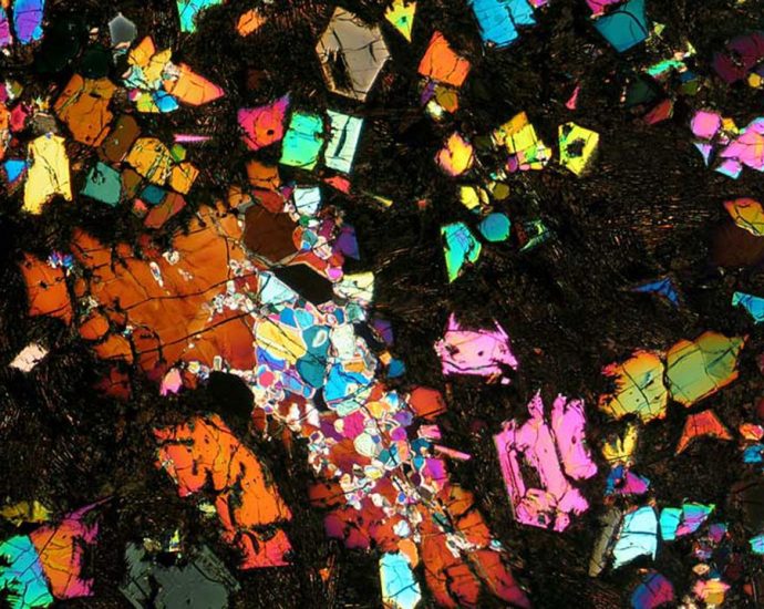Kaleidoscopic meteorite could be a piece of a ‘lost world’ from the early solar system — Space photo of the week