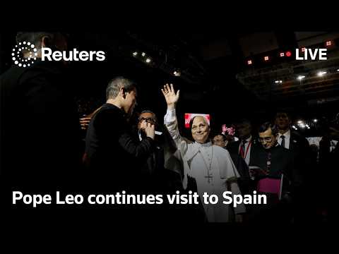 live:-pope-leo-continues-visit-to-spain