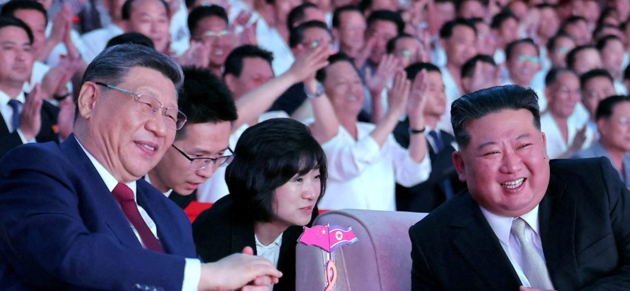 china’s-xi,-north-korea’s-kim-pledge-to-boost-ties-at-rare-pyongyang-summit