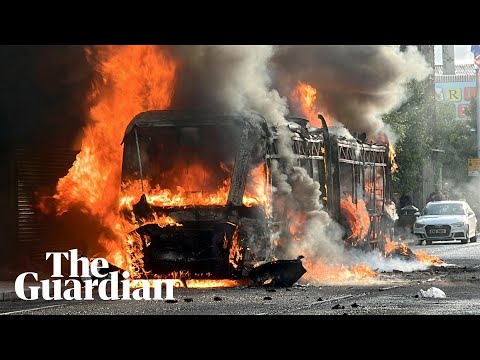 bus-set-on-fire-as-disorder-flares-up-in-belfast