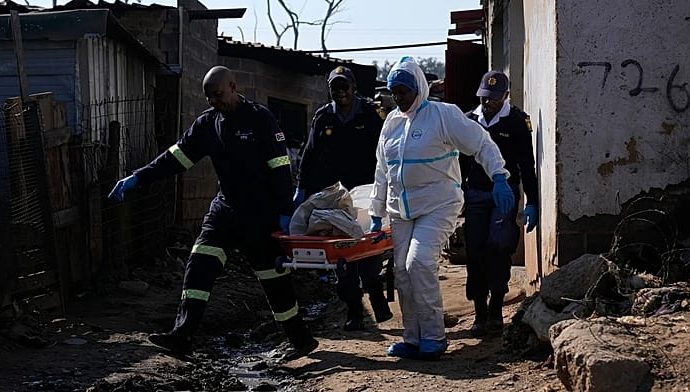 multiple-attackers-kill-12-people-in-late-night-shooting-in-south-africa,-police-say