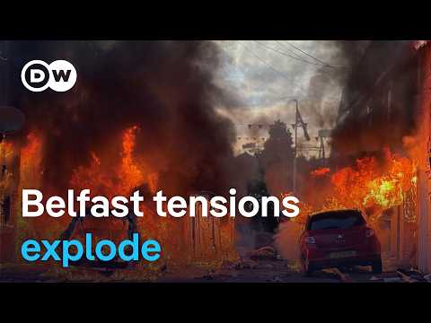 riots-erupt-in-northern-ireland-after-stabbing-suspect-charged-|-dw-news