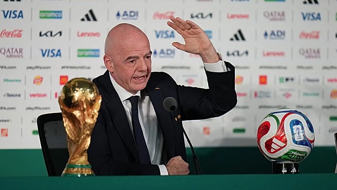 infantino-defends-world-cup-ticket-prices,-says-fans-‘should-chill’-about-ref-denied-us-entry