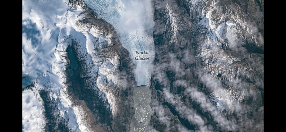 Astronauts watch from space as ice splinters from a glacier | Space photo of the day for June 11, 2026