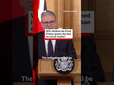 teenagers-won’t-be-punished-for-trying-to-get-round-social-media-ban,-the-uk-pm-said.-#bbcnews