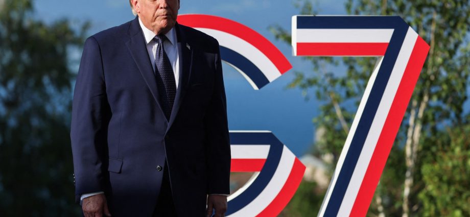 the-traitor-touts-iran-deal-and-ukraine-ambition-as-he-arrives-at-g7