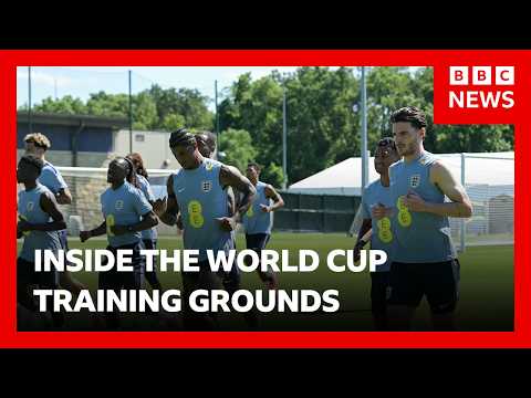 bbc-tests-out-england-and-argentina’s-world-cup-training-grounds-in-kansas-city-|-bbc-news