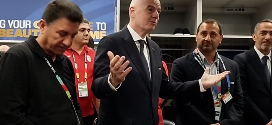 ‘i-know-what-you’ve-been-through’:-fifa-president-visits-iran-team