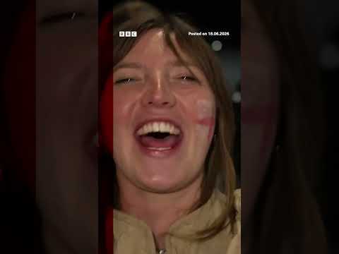 england-fans-react-to-world-cup-win-against-croatia-#bbcnews