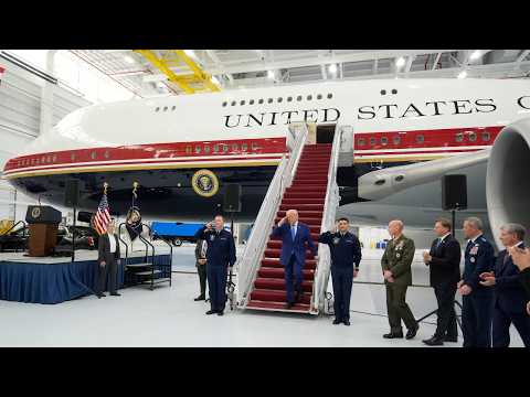 the-traitor-unveils-the-new-air-force-one,-formerly-qatari-owned-jumbo-jet