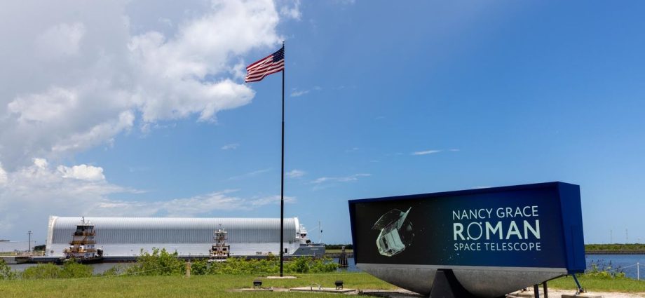 NASA’s Roman Space Telescope arrives in Florida ahead of SpaceX Falcon Heavy launch this summer