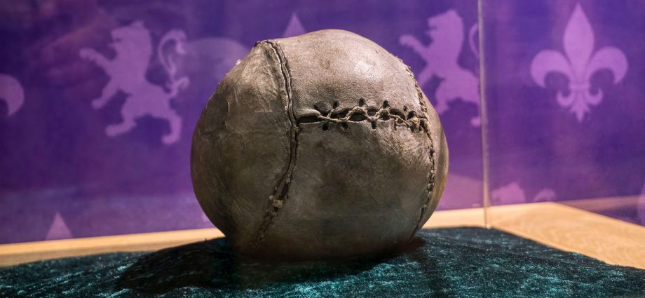 world’s-oldest-soccer-ball-travels-from-scotland-to-miami-for-the-world-cup