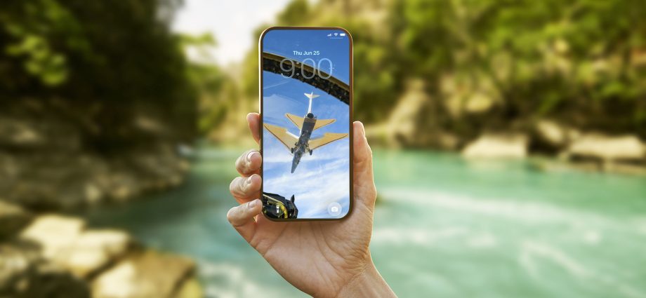 customize-your-devices with nasa’s new x-59 digital-backgrounds