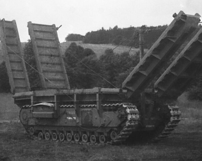 russia-is-bolting-world-war-ii-style-bridges-onto-armored-tractors.-they’re-slow—and-ukraine’s-drones-are-fast
