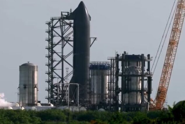 SpaceX StarShip 40 Progressing to a Static Fire