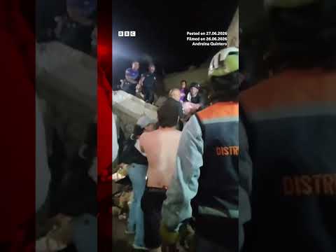 newborn-baby-rescued-from-venezuela-earthquake-rubble.-#venezuela-#bbcnews