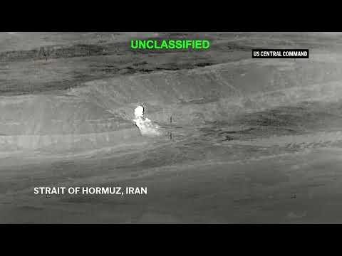 us-central-command-releases-video-of-strikes-on-iran-military-targets