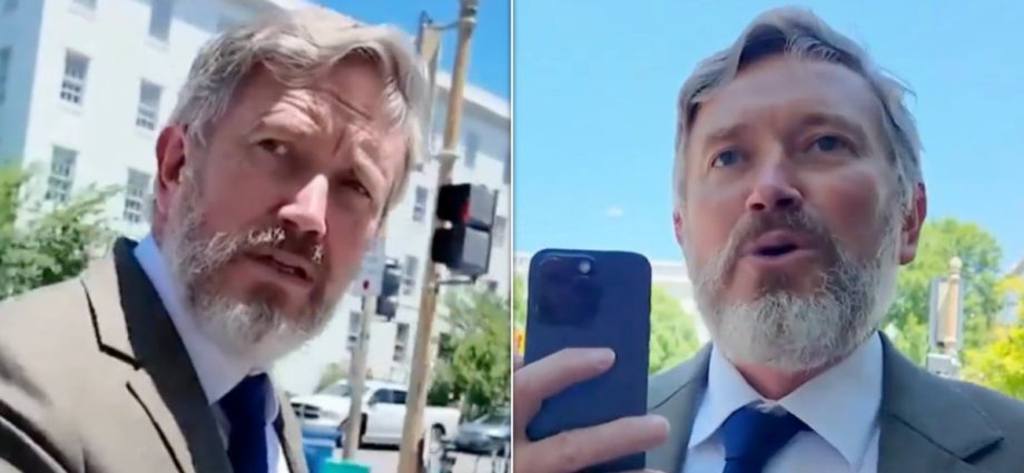 ‘i-heard-that-you-like-gay-porn’:-thomas-massie-erupts-at-reporter-in-heated-confrontation