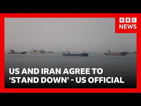 us-says-it-has-agreed-to-‘stand-down’-after-exchange-of-strikes-with-iran-|-bbc-news