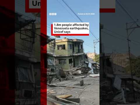 18m-people-affected-by-venezuela-earthquakes,-unicef-says.-#venezuela-#bbcnews