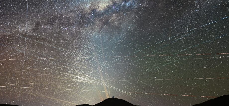 The growing number of satellites in orbit could soon make telescopes obsolete. ‘For astronomy, this would obviously be catastrophic’
