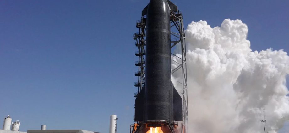 SpaceX fires up all 6 of Starship’s engines ahead of 13th test flight (video)