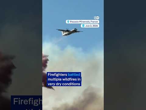 wildfires-rage-along-france’s-mediterranean-coast-|-dw-news