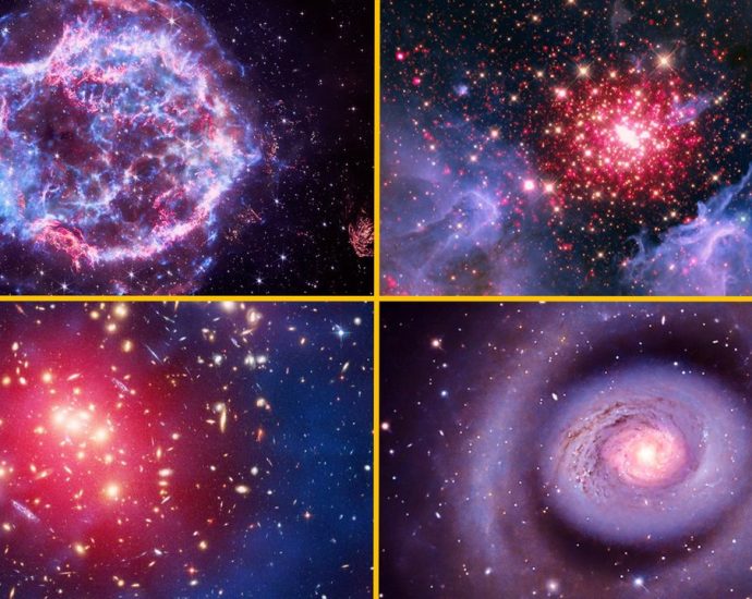 NASA celebrates America’s 250th birthday with red, white and blue snaps of the cosmos — Space photo of the week
