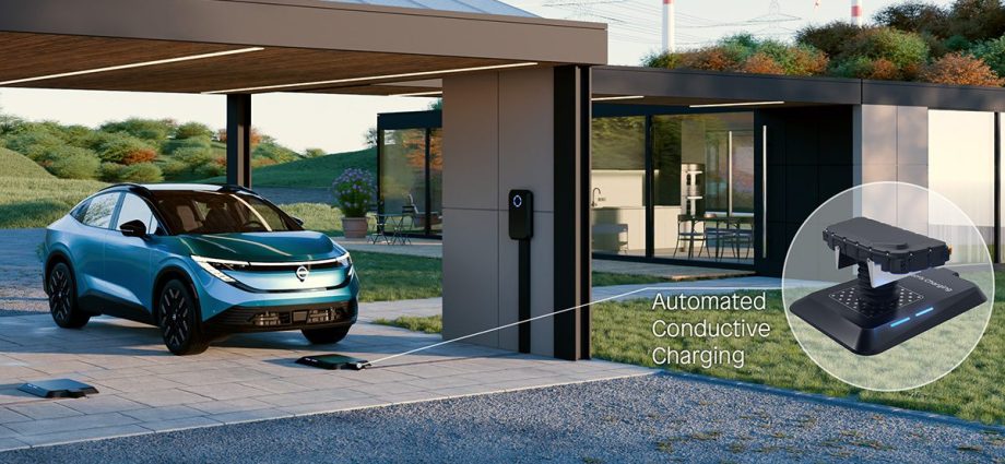 nissan-and-easelink-develop-automated-ev-charging-system-to-improve-v2g-utilization