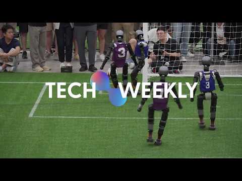 tech-weekly:-tesla’s-surge,-robot-footballers-target-glory