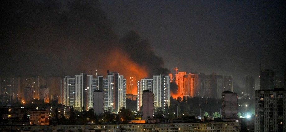russian-missiles-strike-ukraine’s-capital,-kyiv,-for-third-time-in-a-week